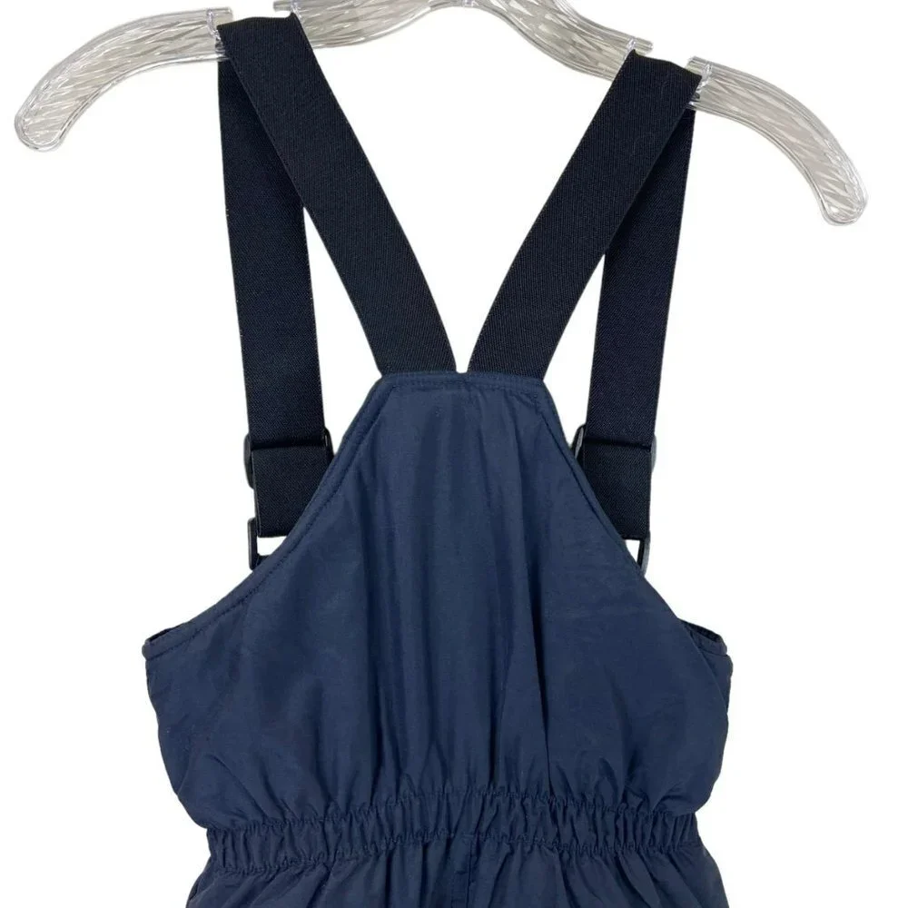 Snow Bib Outwear Overralls‎ Blue Adjustable Straps Size 3